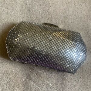 Silver Reflective Clutch 1976 with Textured Finish